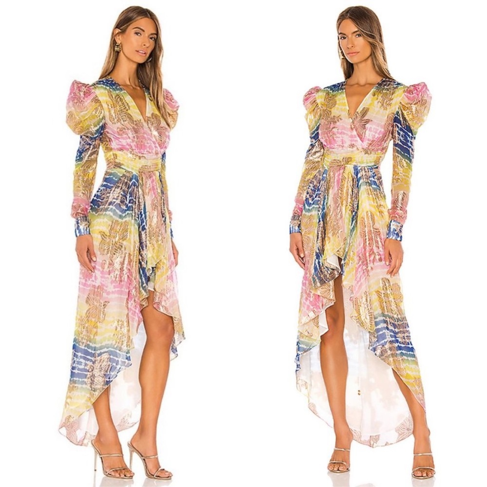 Hemant & Nandita Coco dress maxi small multicolor